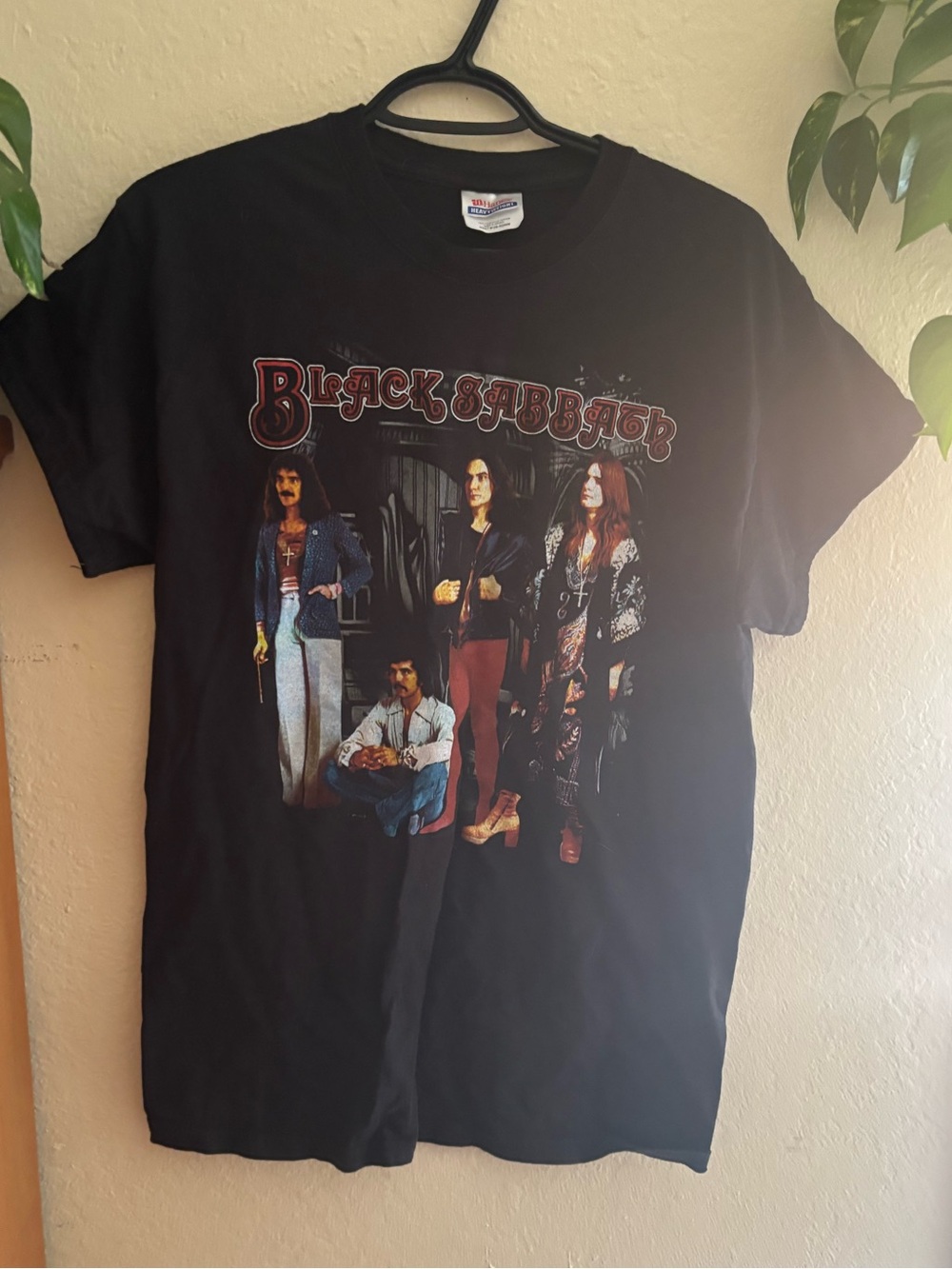Vintage Black Sabbath Band Photo Graphic Tee